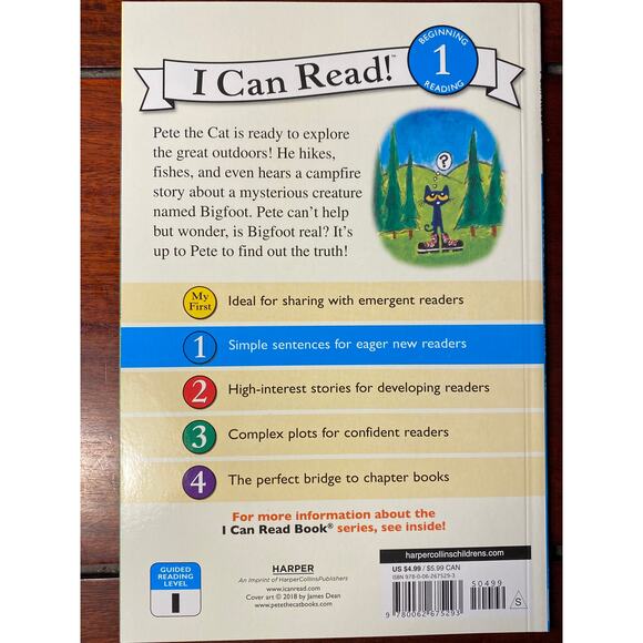 Set of 6 Beginner "I Can Read" Books Paperback Titles in description NIB - Picture 9 of 16